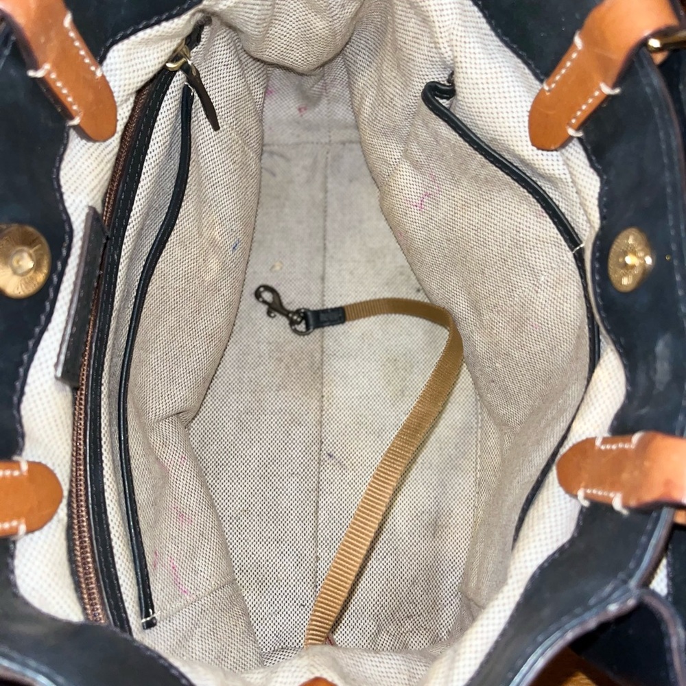 Dooney & bourke black leather bag - Picture 12 of 15
